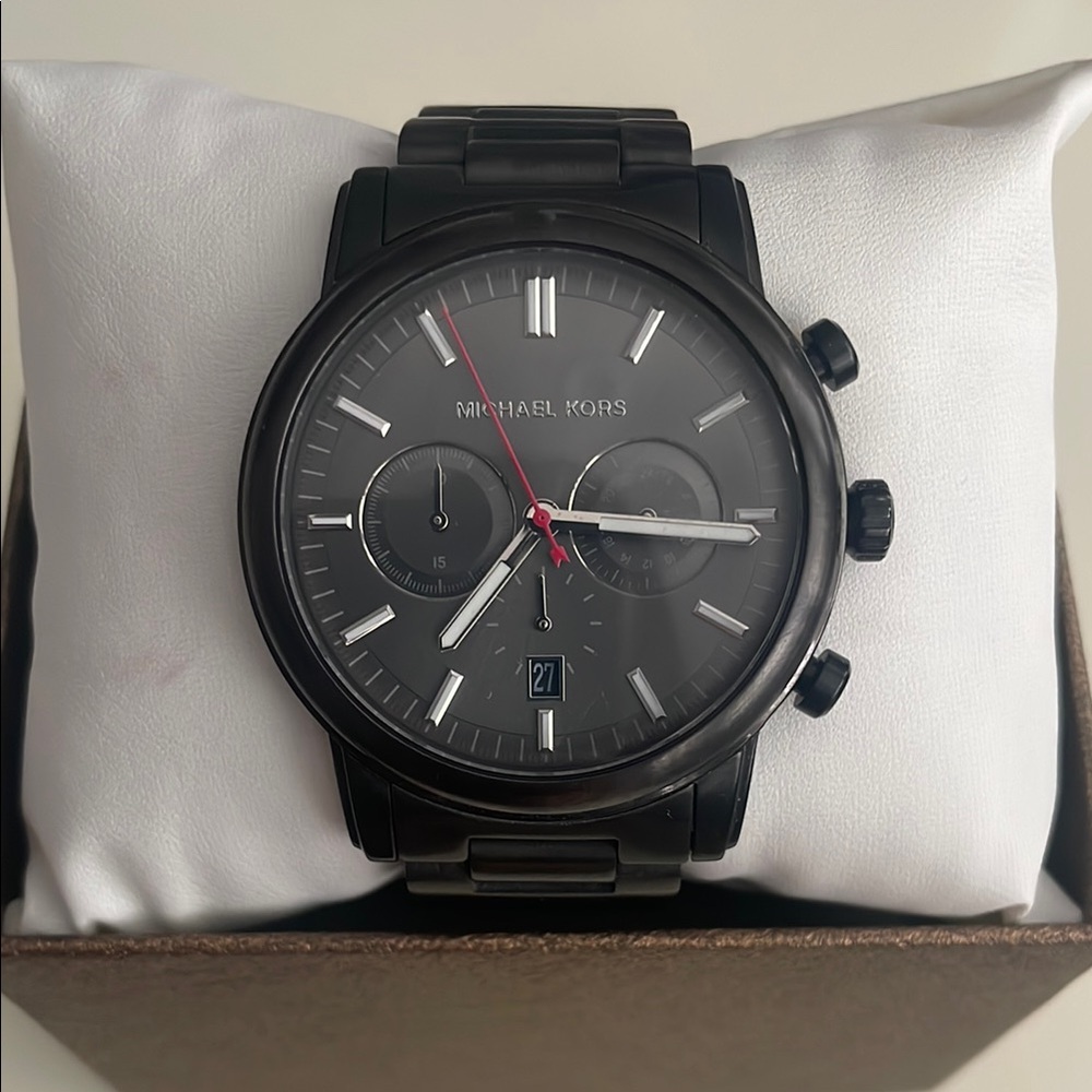 Michael Kors Black Chronograph Watch